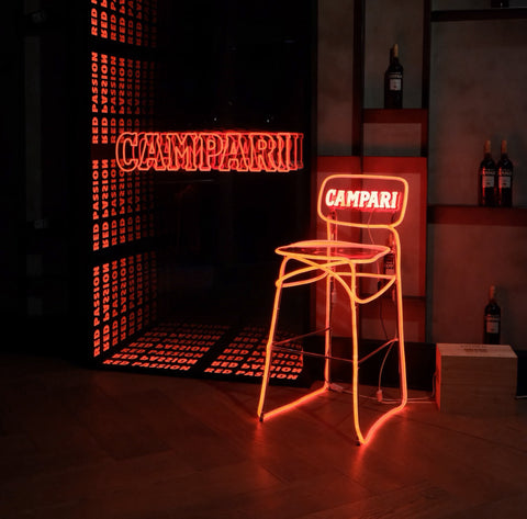 2) NEON DESIGNER CHAIR